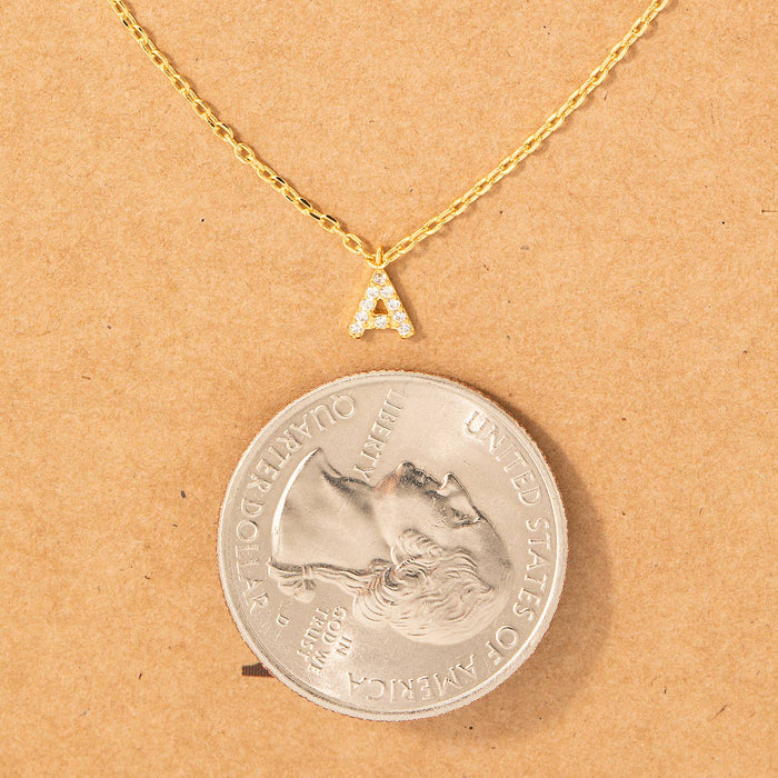 Mini Initial Necklace