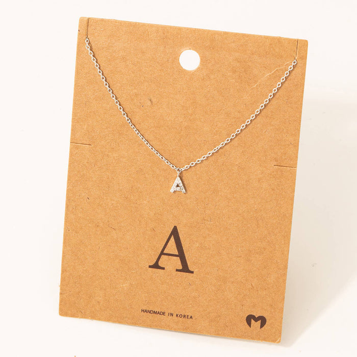 Mini Initial Necklace