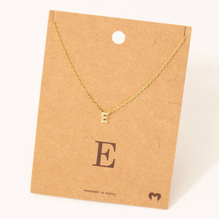 Mini Initial Necklace