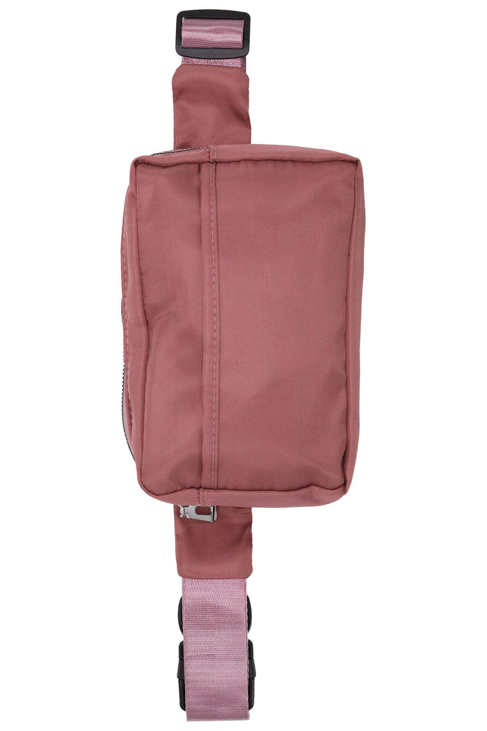 Minimal Matte Pastel Belt Bum Fanny Pack: ASSORTED / ONE SIZE