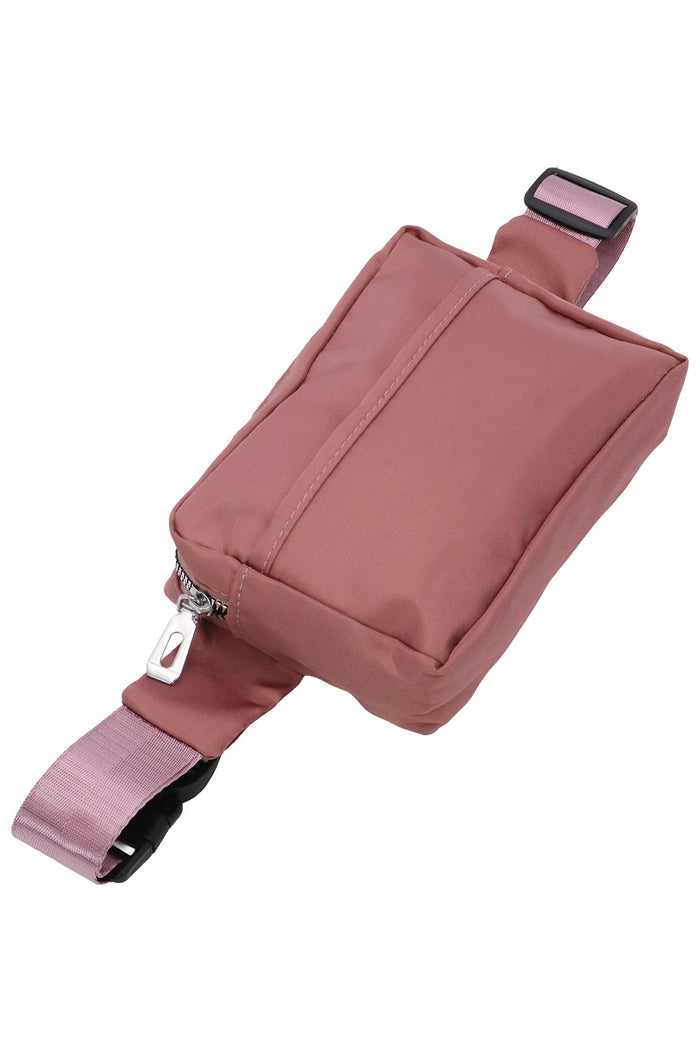 Minimal Matte Pastel Belt Bum Fanny Pack: ASSORTED / ONE SIZE
