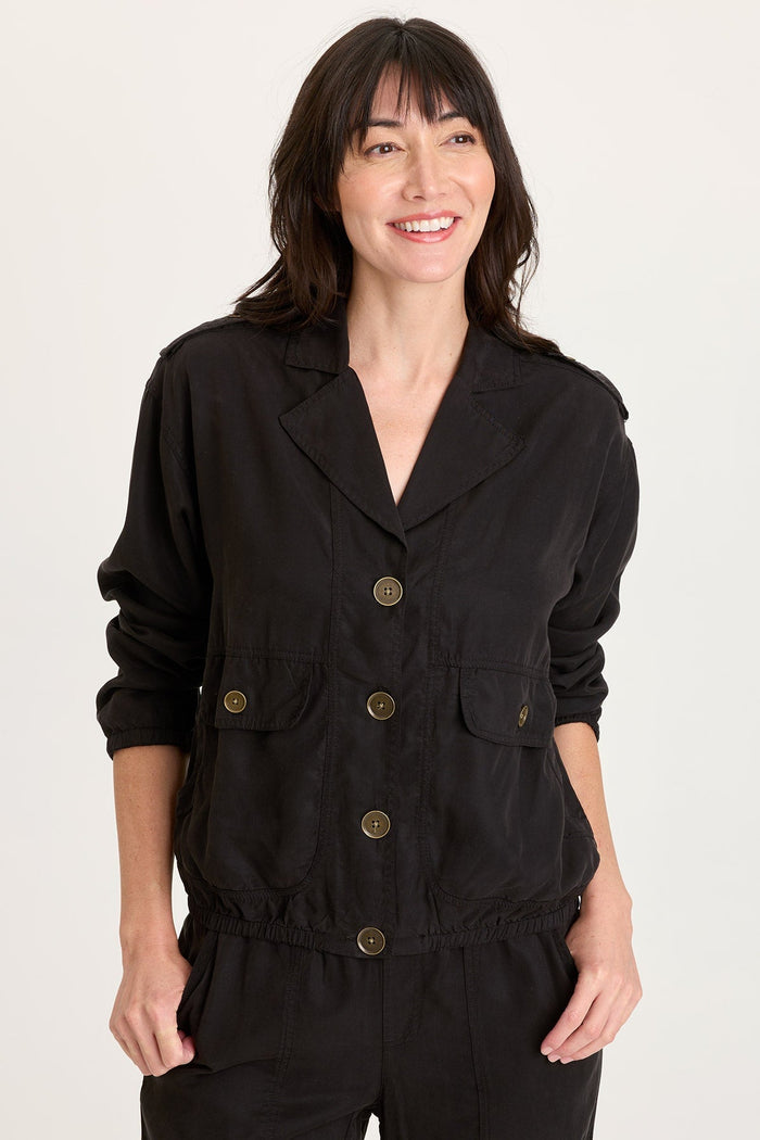 XCVI Miro Twill Bomber Jacket