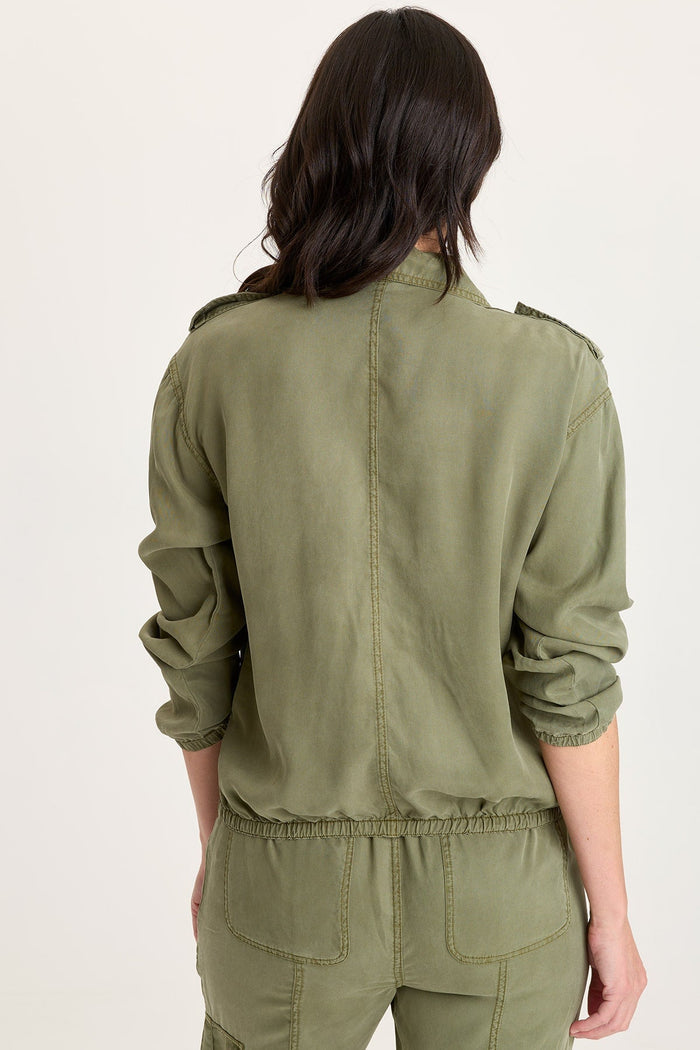 XCVI Miro Twill Bomber Jacket