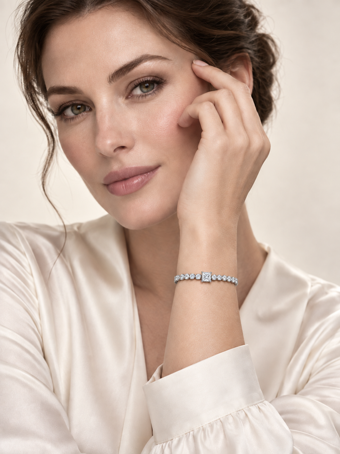 MOISSANITE S925 TENNIS BRACELET
