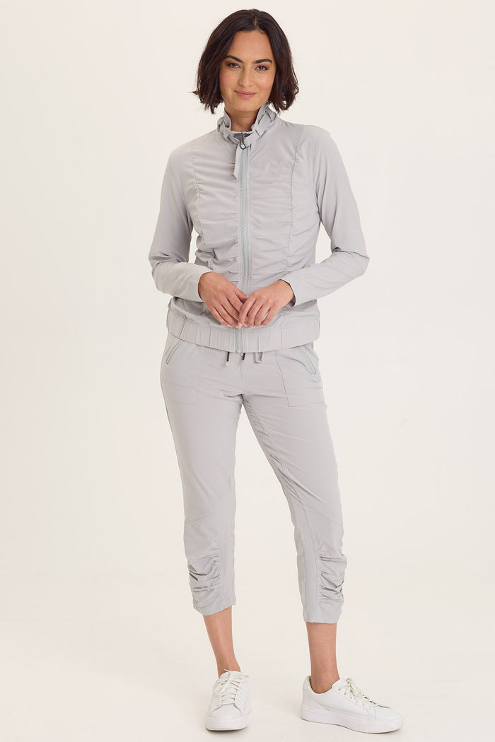 Wearables Momentum Whisper Stretch Ruched Active Jacket