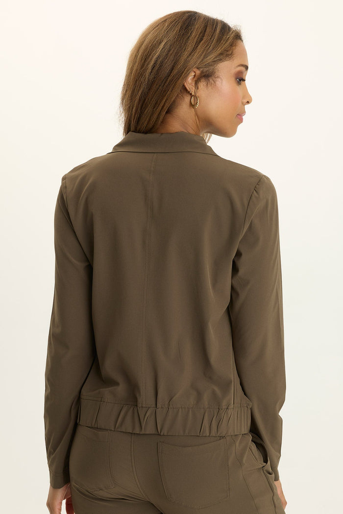 Wearables Momentum Whisper Stretch Ruched Active Jacket