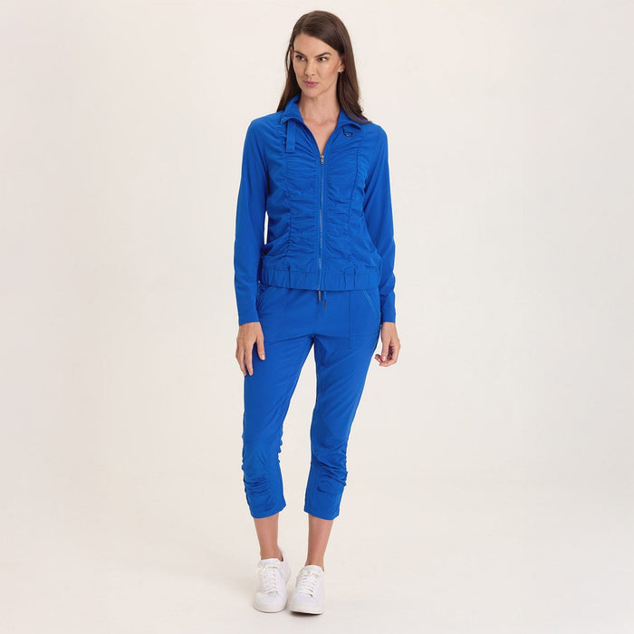 Wearables Momentum Whisper Stretch Ruched Active Jacket
