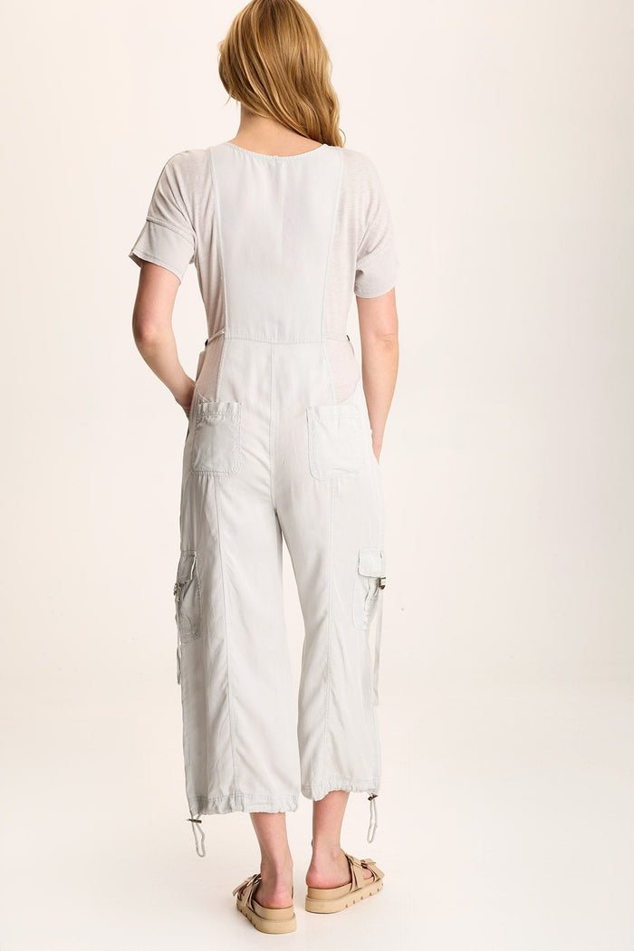 XCVI Naveen Short Sleeve Twill Banded Jumpsuit