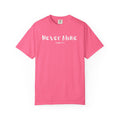 Never Alone Isaiah 43:2 Women's Breast Cancer Awareness T-shirt