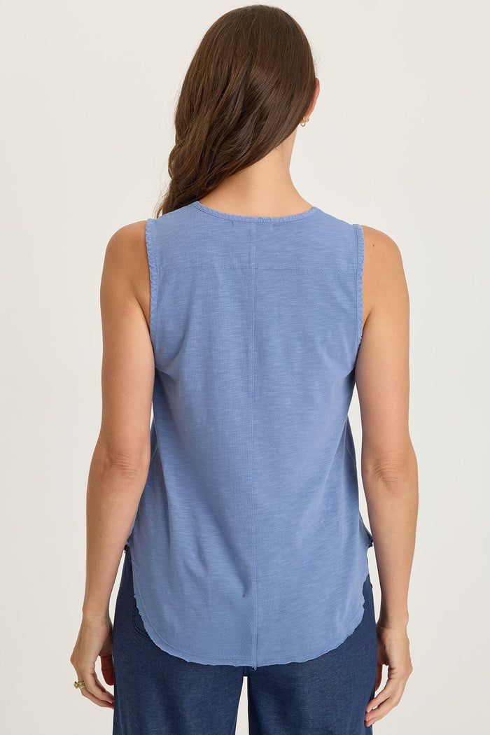 Wearables Nila Twill/Jersey V-Neck Tank