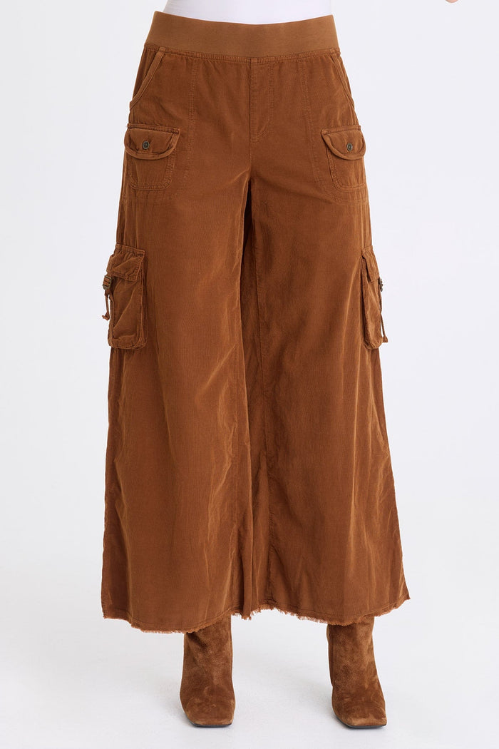 XCVI Nolyn Corduroy Wide Leg Cargo Pant