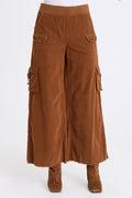 XCVI Nolyn Corduroy Wide Leg Cargo Pant