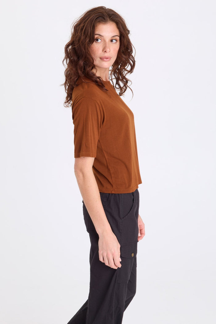 XCVI Nonus Jersey Short Sleeve Top