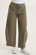 XCVI Pender Poplin Barrel Pant