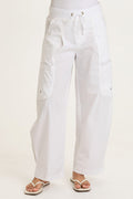 XCVI Pender Poplin Barrel Pant
