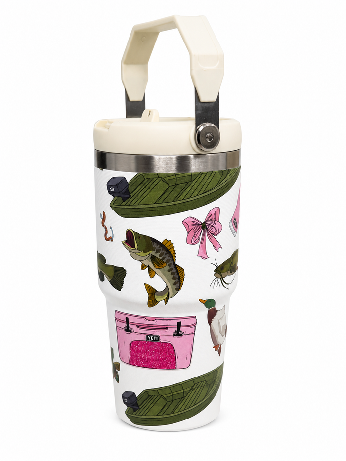 Pink Outdoors Tumbler