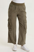 XCVI Radnor Twill Cargo Crop
