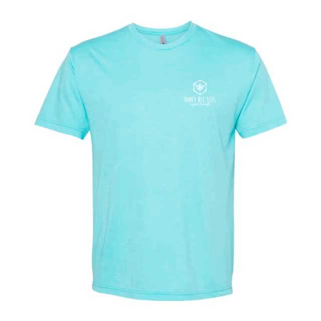 Rainbow Circle Short Sleeve Tee-Honey Bee Tees-Comfort Colors