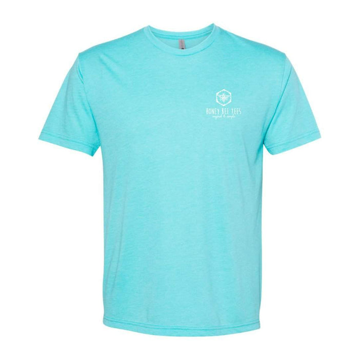 Rainbow Circle Short Sleeve Tee-Honey Bee Tees-Comfort Colors