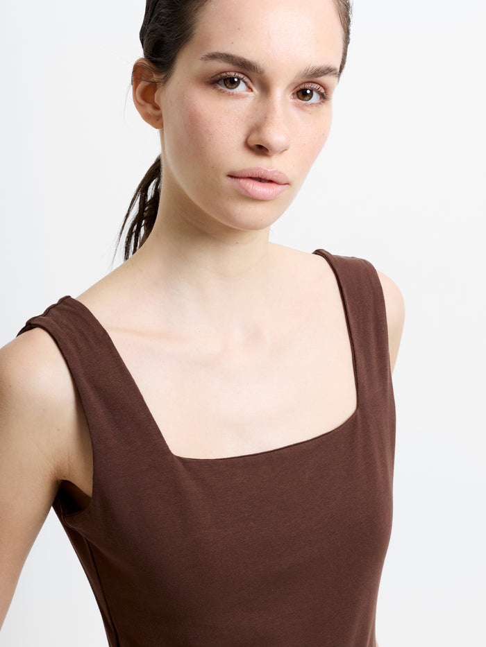 Rallie Square Neck Bodysuit
