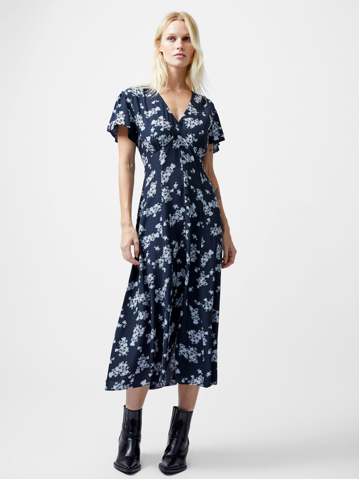 Raquel Short Sleeve V-Neck Dress