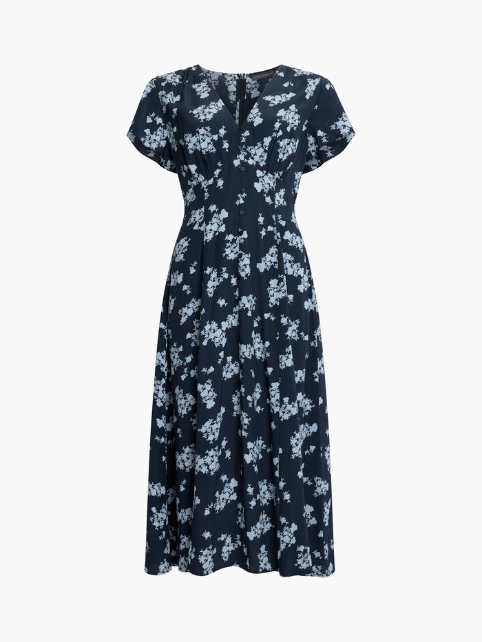 Raquel Short Sleeve V-Neck Dress