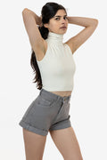 RBDW05GD - Bull Denim Garment Dye Cuff Short