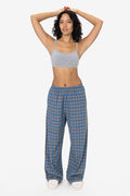Blue/Beige/Pink Plaid / S