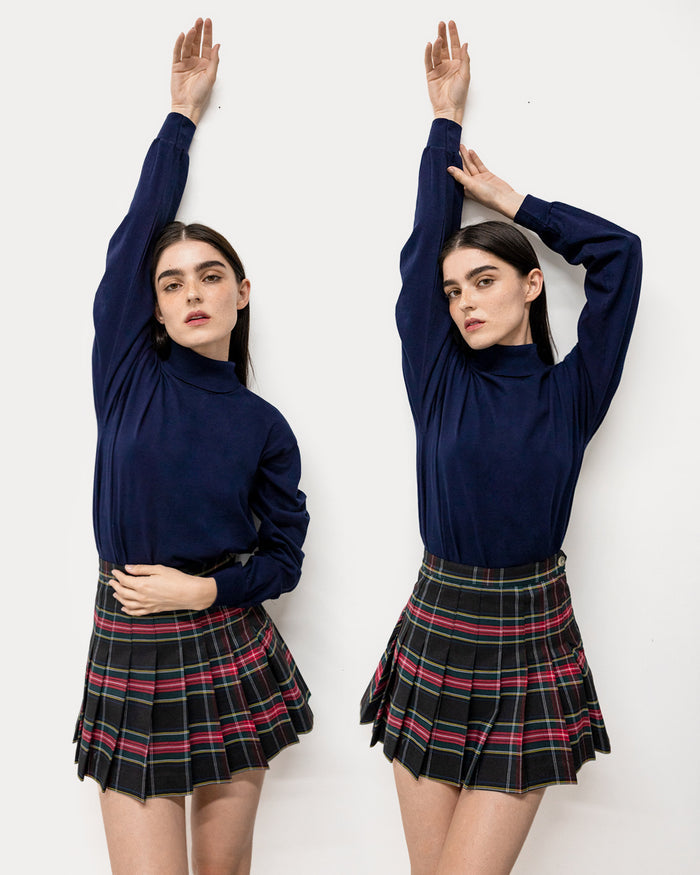 RGB300P - Plaid Tennis Skirt