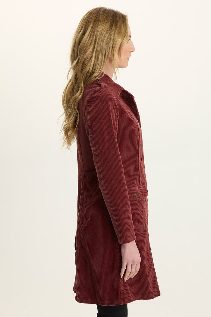 Wearables Risto Corduroy Trench Coat