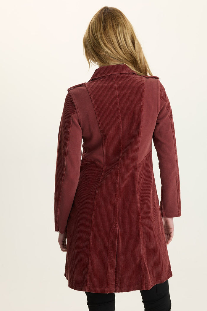 Wearables Risto Corduroy Trench Coat