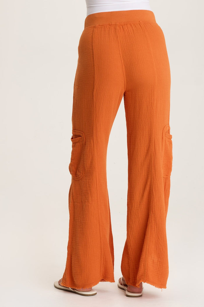 XCVI Rizal Plush Gauze Wide Leg Pant