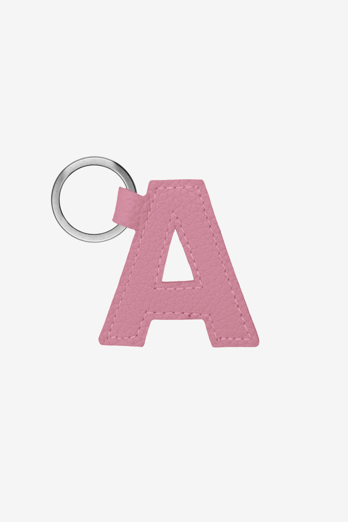 RLH520 - Leather Alphabet Keychain