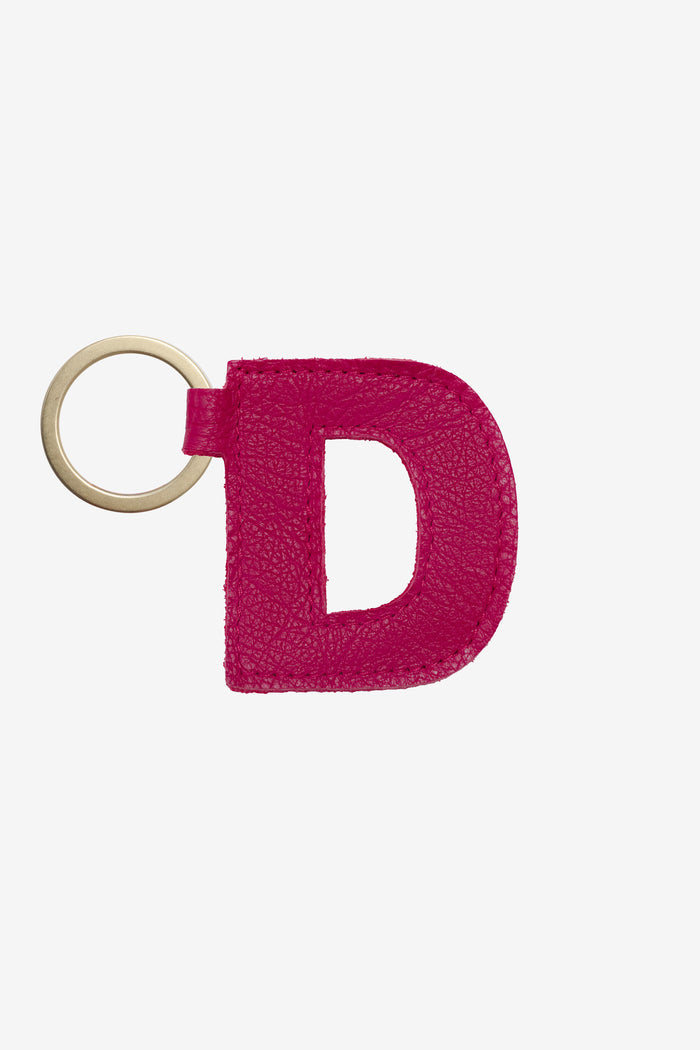 RLH520 - Leather Alphabet Keychain