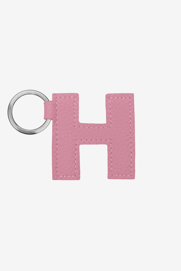 RLH520 - Leather Alphabet Keychain