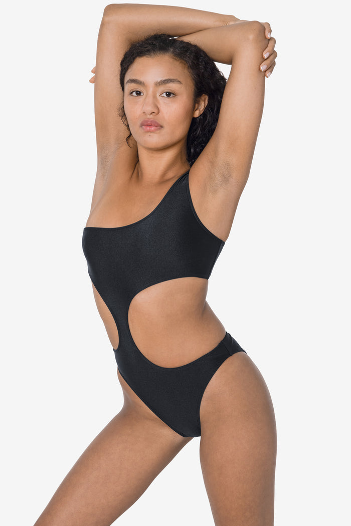 RNT120 - Asymmetrical One Piece Swimsuit
