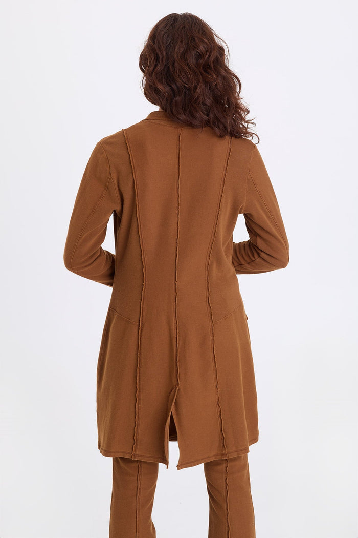 XCVI Roda Twill Knit Long Jacket