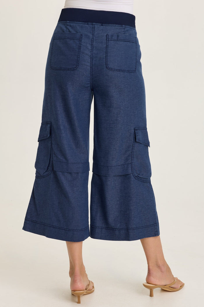 Wearables Rosalina Twill Cargo Gaucho Crop