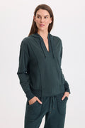 Wearables Rosalyn Fleece Casual Hoodie