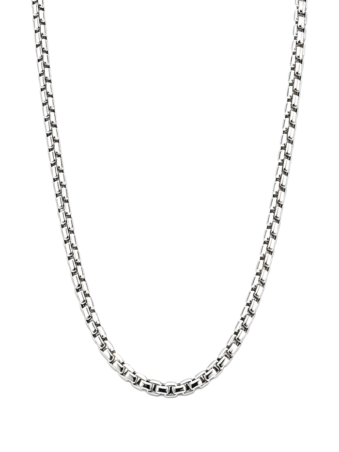 ROUND BOX CHAIN (SILVER) 2MM