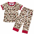 Rustic Santa Christmas Pajama Set