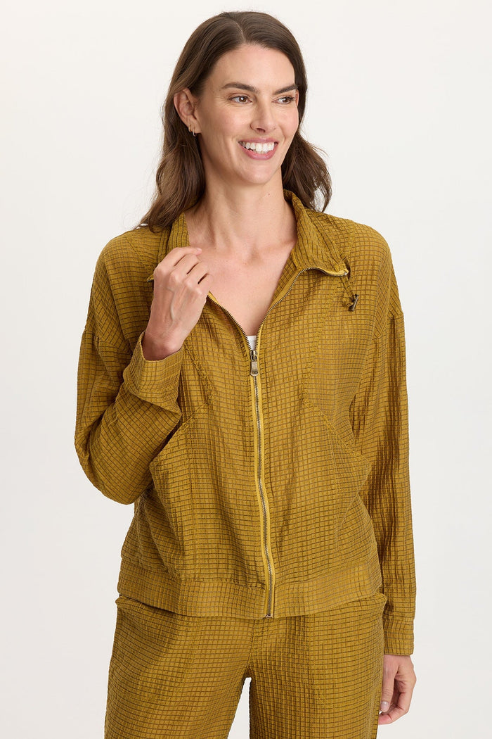 Wearables Ryker Waffle Weave Zip-Up Jacket