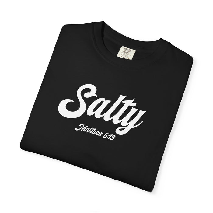 Salty Matthew 5:13 Black T-shirt