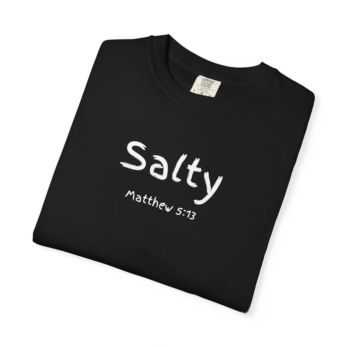 Salty Matthew 5:13 Women's Black T-shirt