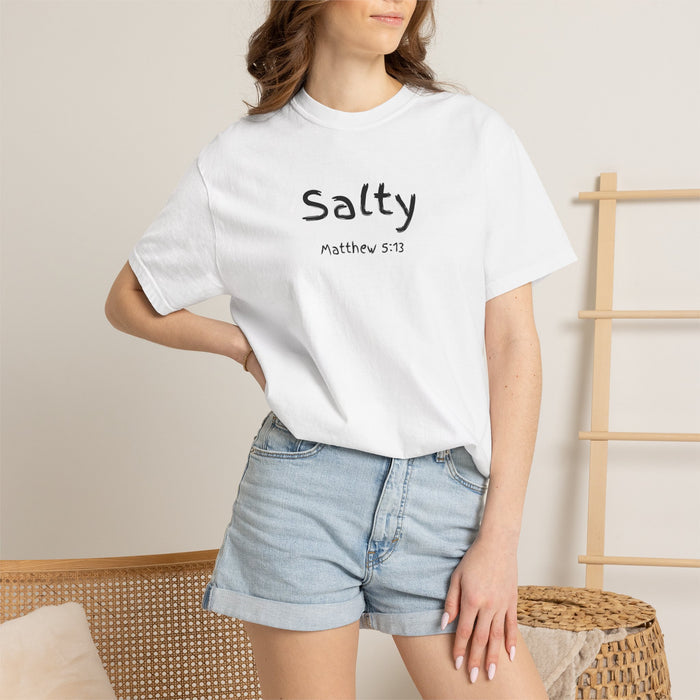 Salty Matthew 5:13 Women's White T-shirt
