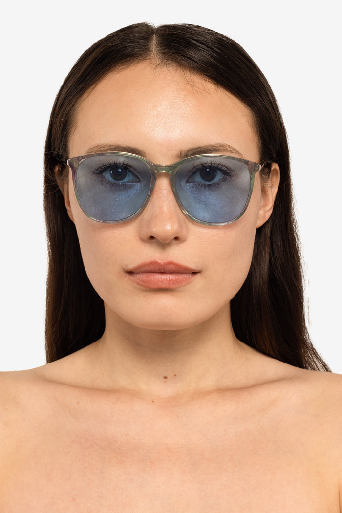 Grey Marble/Blue