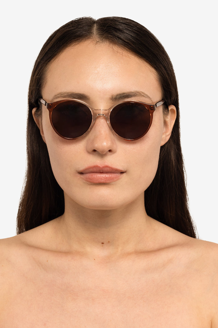 Brown/Clear