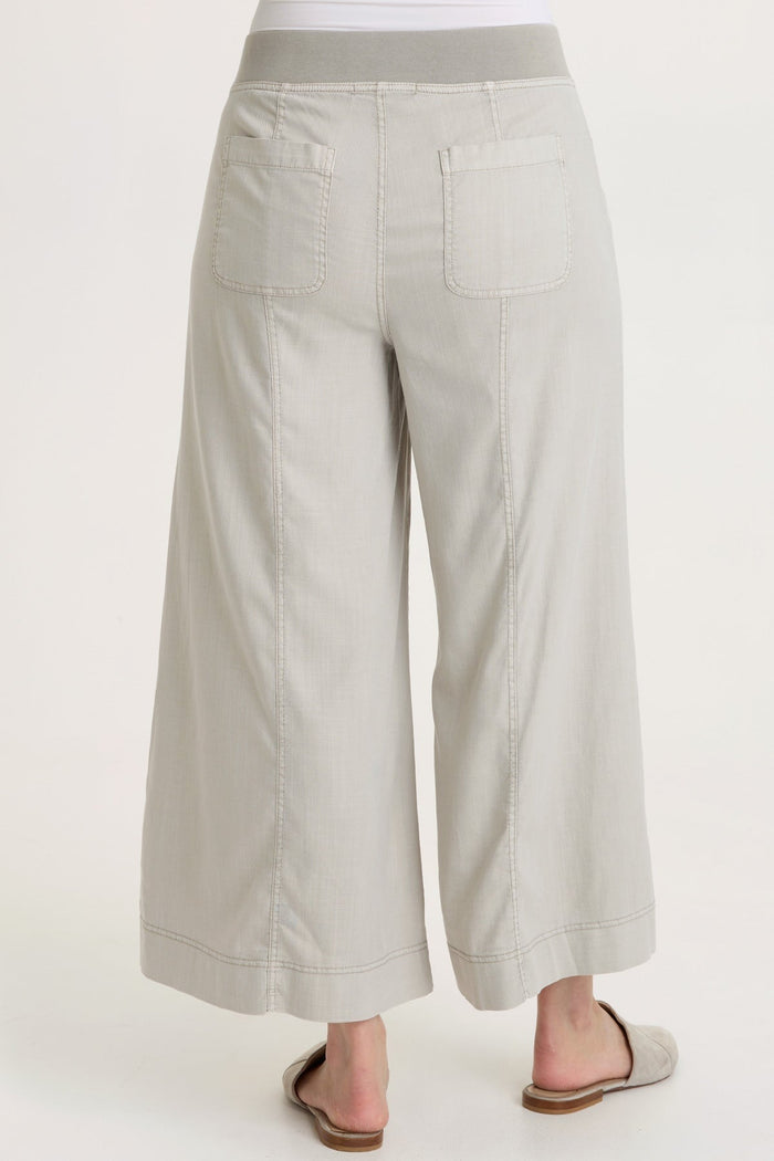 Wearables Shaun Twill Wide-Leg Crop