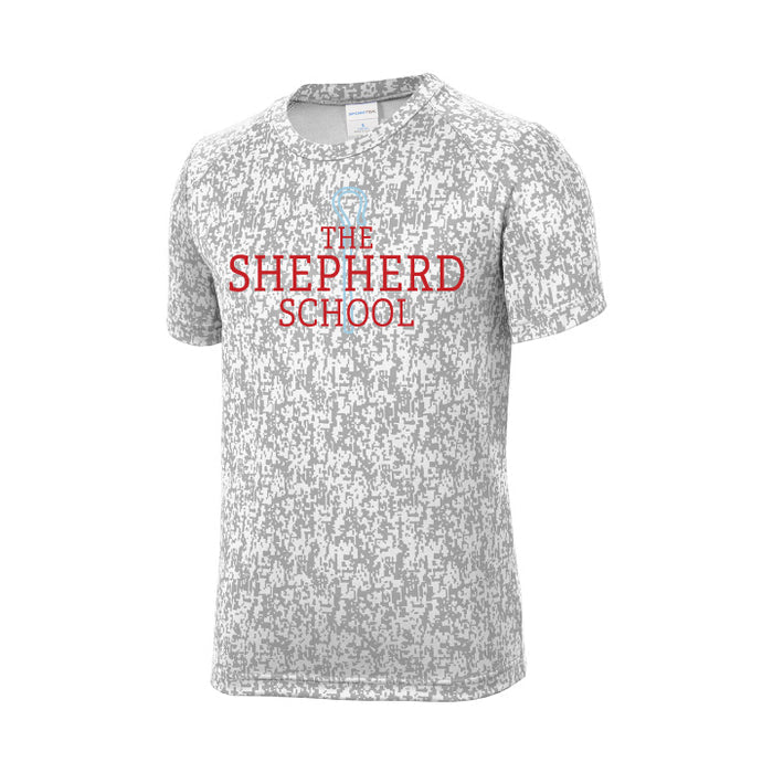 Shepherd School Camo Performance Short Sleeve Tee