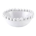 Small Dotted Edge Bowl - White